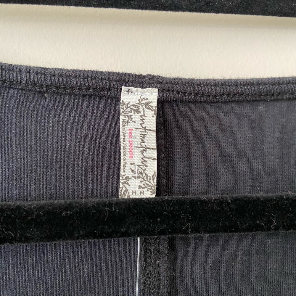 NWT-Free People Lace Layering Long Sleeve Top - Picture 10 of 11